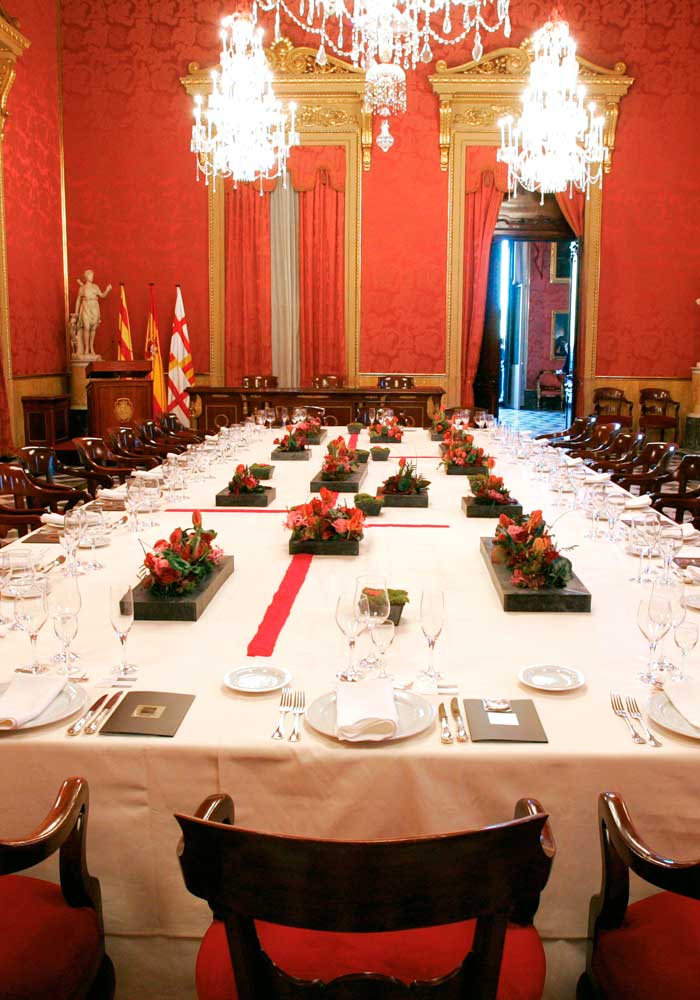 Salo del Consulat La Llotja de Mar